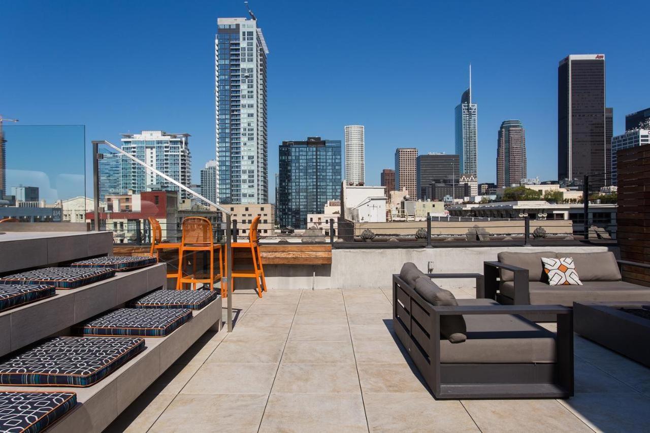 Modern Loft With Rooftop Lounge In Dtla Los Angeles Buitenkant foto